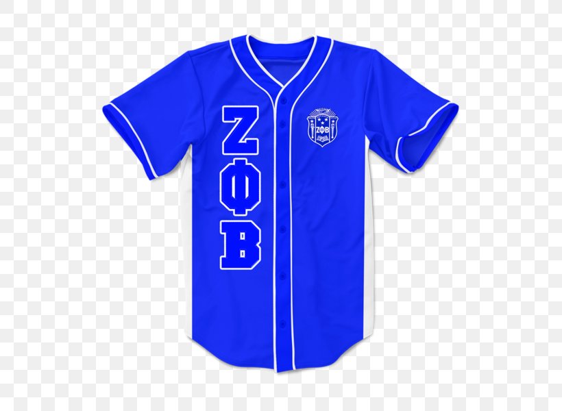 T-shirt Baseball Uniform Jersey Zeta Phi Beta Fraternities And Sororities, PNG, 523x600px, Tshirt, Active Shirt, Alpha Phi Alpha, Azure, Baseball Download Free
