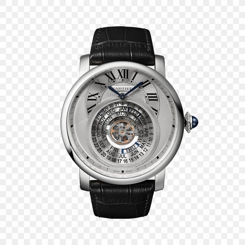Cartier Automatic Watch Tourbillon Baselworld, PNG, 1000x1000px, Cartier, Automatic Watch, Baselworld, Bovet Fleurier, Brand Download Free