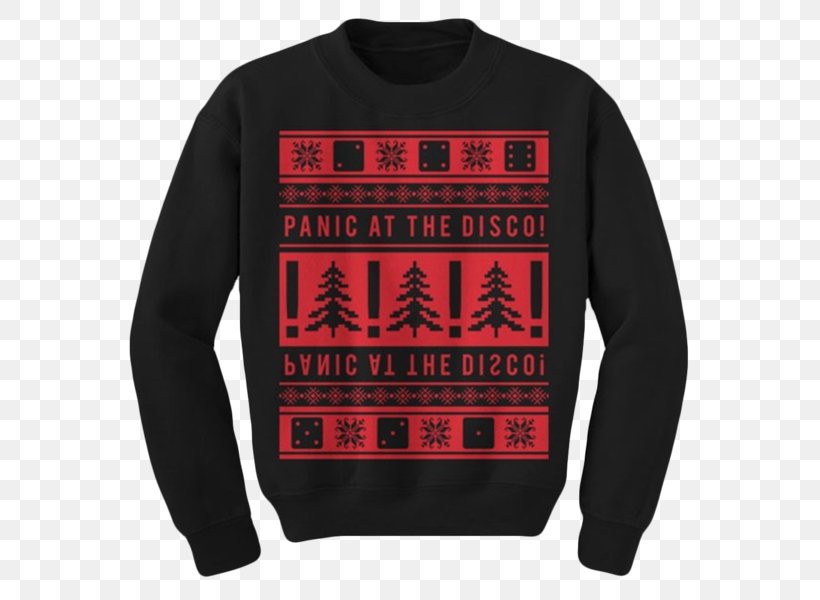 Hoodie Sweater Panic! At The Disco Crew Neck Bluza, PNG, 600x600px, Hoodie, Amazoncom, Black, Blouse, Bluza Download Free