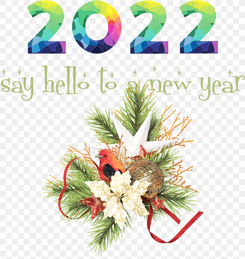 New Year Tree, PNG, 2832x3000px, Watercolor, Bauble, Cartoon, Christmas Day, Christmas Decoration Download Free