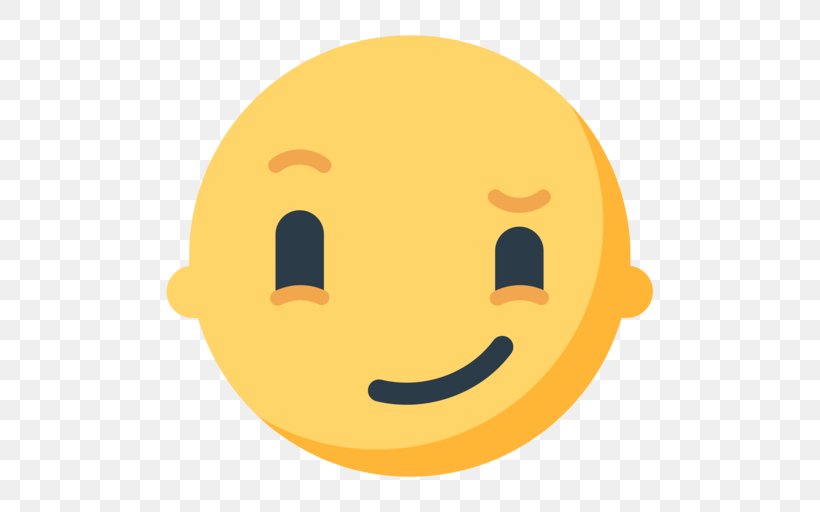 Smiley Smirk Emoji Face, PNG, 512x512px, Smiley, Emoji, Emoticon, Face, Facial Expression Download Free