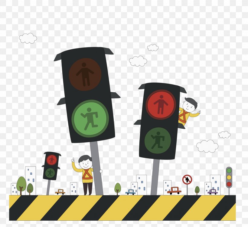 Traffic Light Road Transport Drawing Cartoon, PNG, 1954x1788px, Traffic Light, Cartoon, Drawing, Invention, Light Fixture Download Free