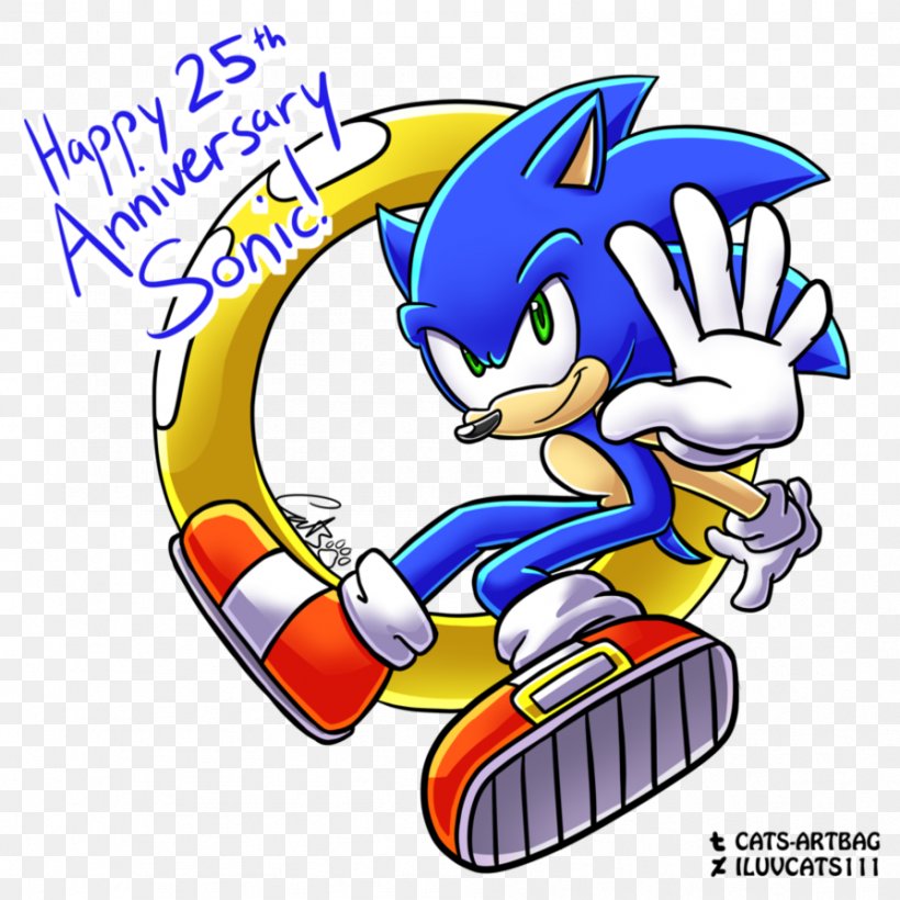 Anniversary Birthday Sonic Mania Drawing Fan Art, PNG, 894x894px, Anniversary, Art, Artwork, Birthday, Cartoon Download Free