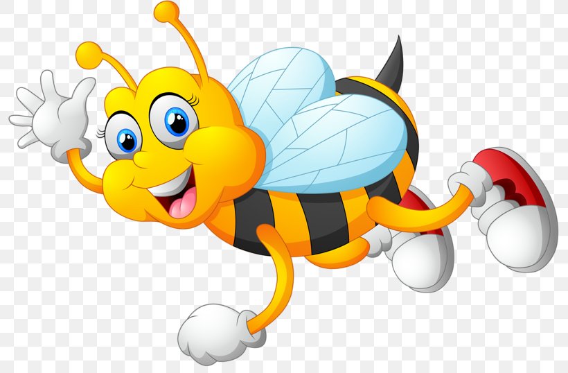 Bee Royalty-free Stock Photography Clip Art, PNG, 800x538px, Bee, Cartoon, Drawing, Insect, Invertebrate Download Free