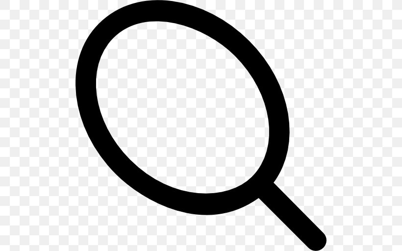 Magnifying Glass, PNG, 512x512px, Magnifying Glass, Black And White, Mirror, Oval, Share Icon Download Free