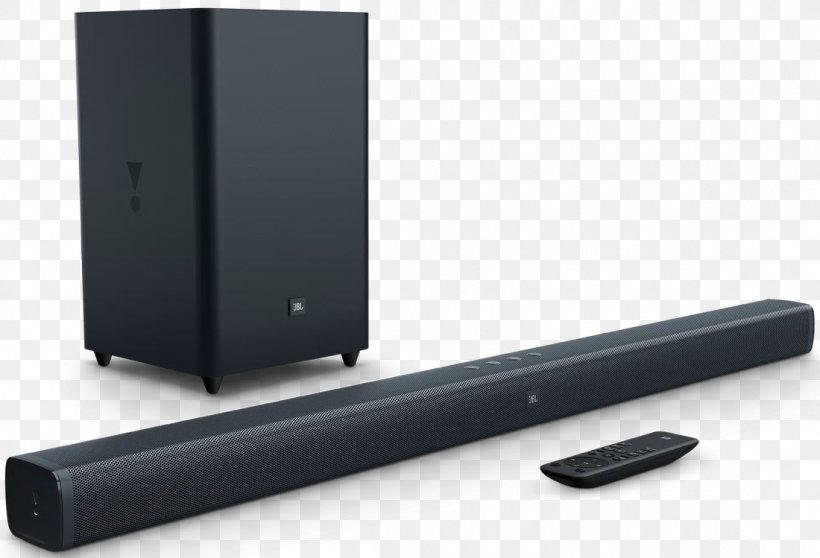 Soundbar Subwoofer JBL Bar 2.1 Home Theater Systems, PNG, 1100x749px, Soundbar, Audio, Audio Equipment, Communication Channel, Dolby Digital Download Free