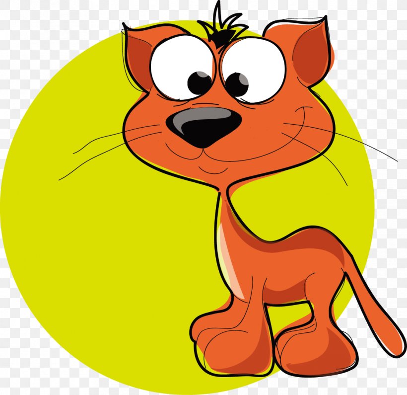 Cat Puppy Kitten Tiger, PNG, 1114x1081px, Cat, Animal, Carnivoran, Cartoon, Dog Download Free