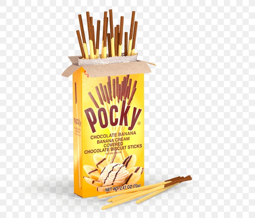 Glico Pocky Chocolate Thai Bow Ezaki Glico Co., Ltd. Biscuits, PNG, 700x700px, Pocky, Banana, Bananas Foster, Biscuits, Chocolate Download Free