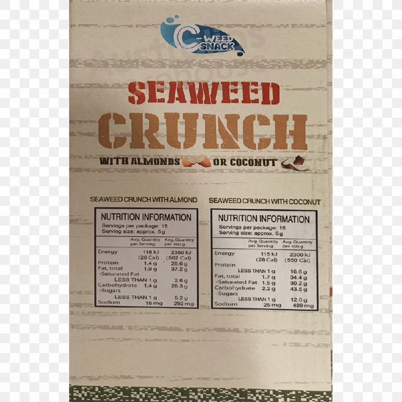 Seaweed Almond Coconut Cannabis, PNG, 1000x1000px, Seaweed, Almond, Cannabis, Coconut, Grocery Store Download Free