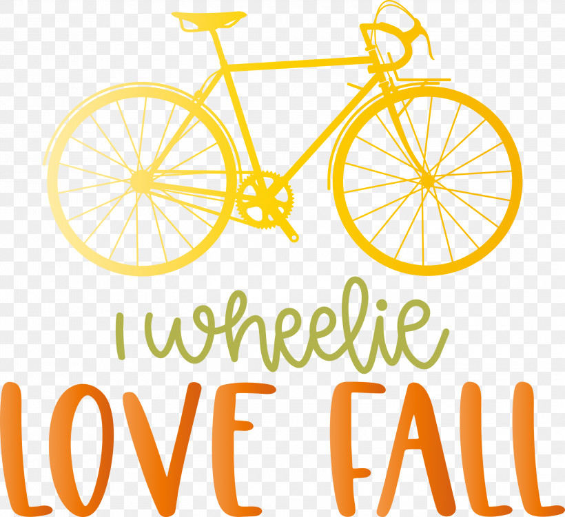 Love Fall Love Autumn I Wheelie Love Fall, PNG, 3000x2748px, Bicycle Wheel, Bicycle, Bicycle Frame, Logo, Meter Download Free