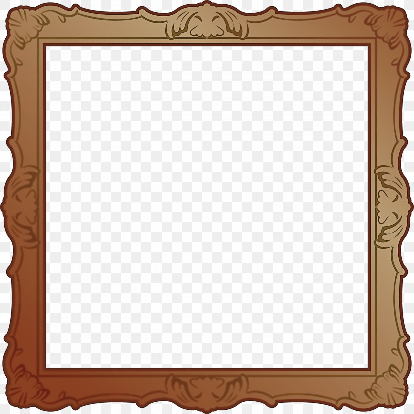 Wood Frame, PNG, 3000x3000px, Wood Frame, Brown, Interior Design, Mirror, Picture Frame Download Free