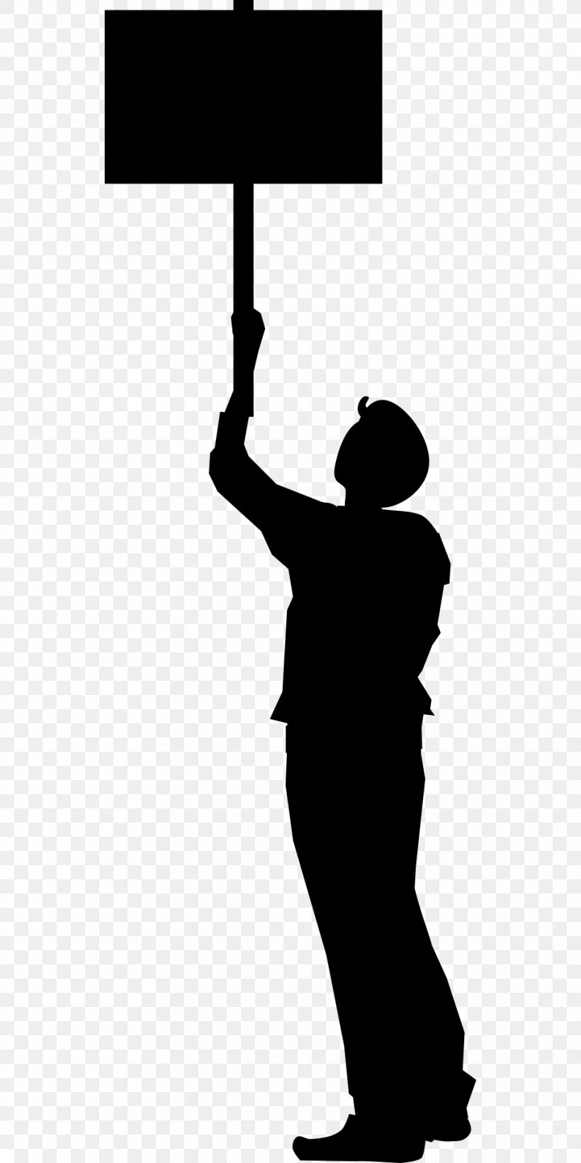 Demonstration Silhouette, PNG, 960x1920px, Demonstration, Black And White, Drawing, Hand, Human Behavior Download Free