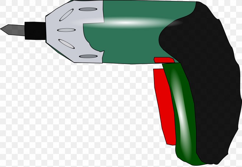 Drill Screwdriver Electricity Clip Art, PNG, 2400x1651px, Drill, Battery, Electricity, Hammer Drill, Hardware Download Free