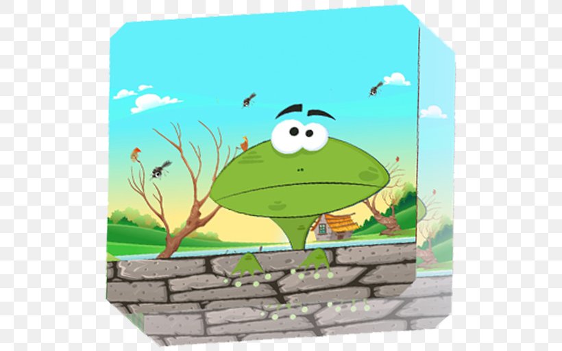 Tree Frog Green Cartoon, PNG, 512x512px, Tree Frog, Amphibian, Cartoon, Ecosystem, Frog Download Free