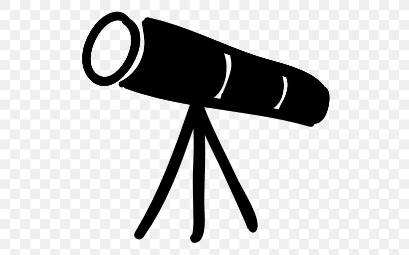 Binoculars, PNG, 512x512px, Telescope, Area, Artwork, Binoculars, Black And White Download Free