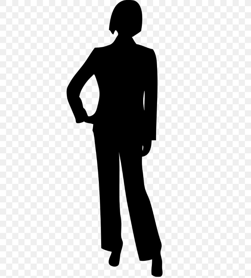 Businessperson Silhouette Clip Art, PNG, 417x907px, Businessperson, Black, Black And White, Business, Cartoon Download Free