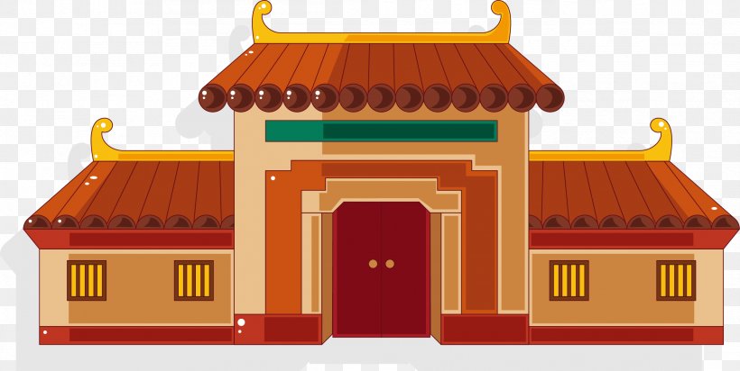 China Chinese Architecture Illustration, PNG, 2328x1172px, China,  Architecture, Art, Building, Cartoon Download Free