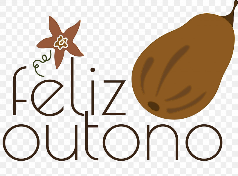 Feliz Outono Happy Fall Happy Autumn, PNG, 3000x2224px, Feliz Outono, Flower, Happy Autumn, Happy Fall, Logo Download Free
