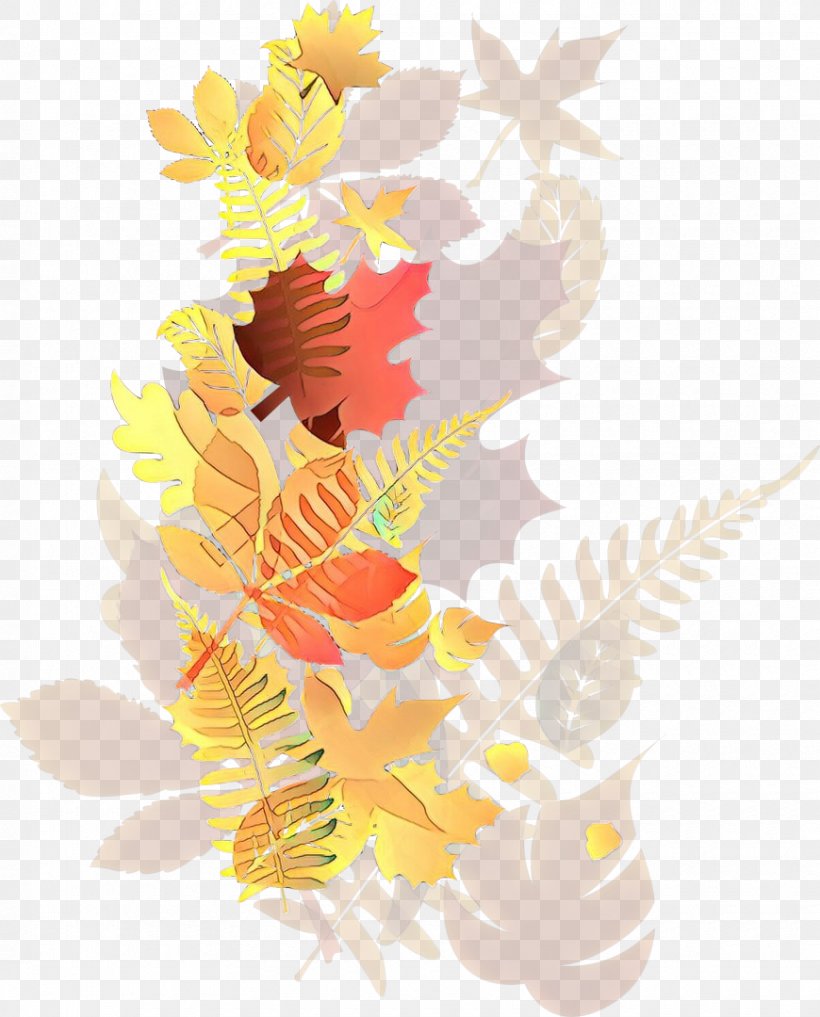 Yellow Leaf Plant Clip Art Flower, PNG, 870x1080px, Cartoon, Flower, Leaf, Plant, Yellow Download Free