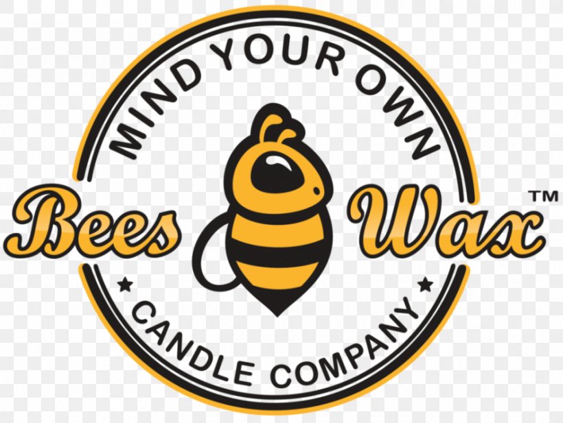 Beeswax Mind Your Own Business Logo Brand, PNG, 884x666px, Beeswax, Bee, Brand, Candle, Happiness Download Free
