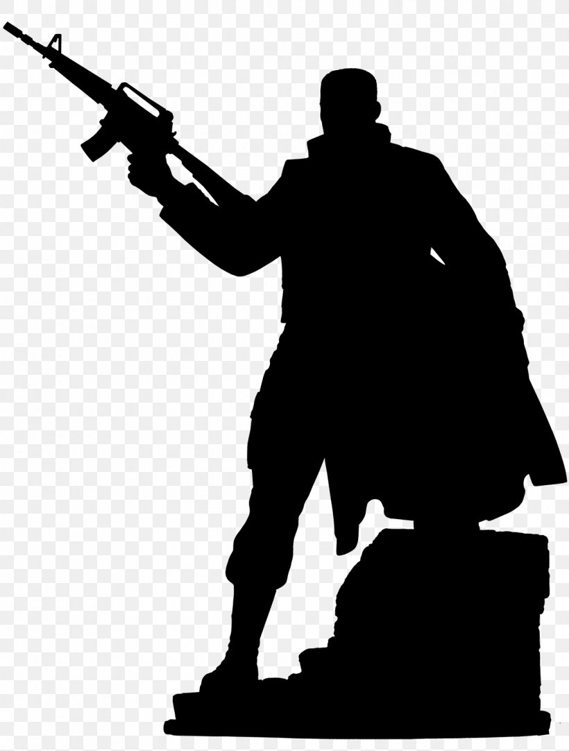 Black & White, PNG, 1136x1500px, Black White M, Army Men, Militia, Shooting, Silhouette Download Free