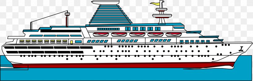 Ocean Liner Cruise Ship Clip Art, PNG, 2363x762px, Ocean Liner, Boat, Cruise Ship, Diagram, Ferry Download Free