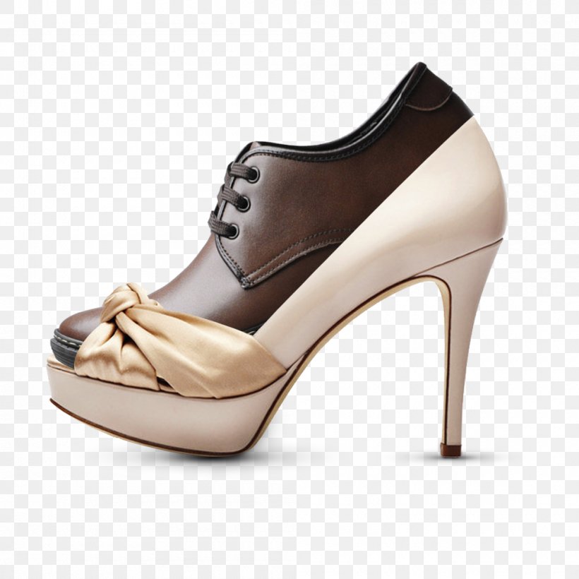 Shoe High-heeled Footwear Sandal Plastic Bag, PNG, 1000x1000px, Shoe, Bag, Basic Pump, Beige, Brown Download Free