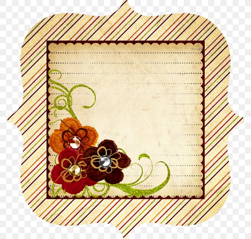 Picture Frames Photography Digital Scrapbooking, PNG, 773x779px, Picture Frames, Brown, Decorative Arts, Digital Scrapbooking, Mosaic Download Free