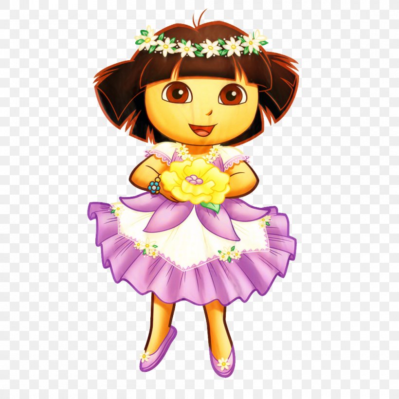 Dora The Explorer Nickelodeon Wall Decal Television Show, PNG, 1000x1000px, Dora The Explorer, Backpack, Birthday, Brown Hair, Cartoon Download Free