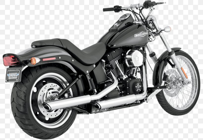 Exhaust System Harley-Davidson Super Glide Softail Muffler, PNG, 800x567px, Exhaust System, Auto Part, Automotive Exhaust, Automotive Exterior, Automotive Tire Download Free