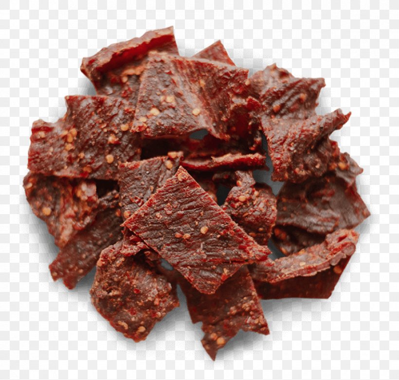 Jerky Beef Venison Lorne Sausage Food, PNG, 850x810px, Jerky, Animal Source Foods, Beef, Chili Pepper, Dish Download Free