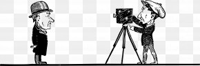 Camera Sketch - Photographic Film Movie Camera Clip Art PNG