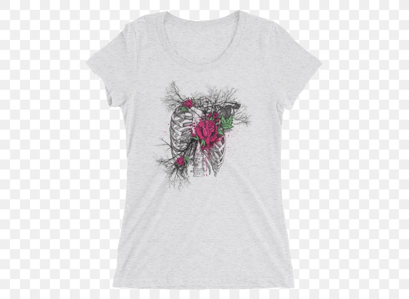 T-shirt Sleeve Crop Top Clothing, PNG, 600x600px, Watercolor, Cartoon, Flower, Frame, Heart Download Free