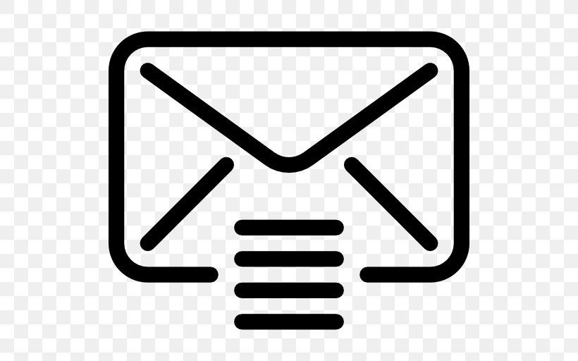Email Electronic Mailing List Bounce Address, PNG, 512x512px, Email, Black And White, Bounce Address, Electronic Mailing List, Email Attachment Download Free
