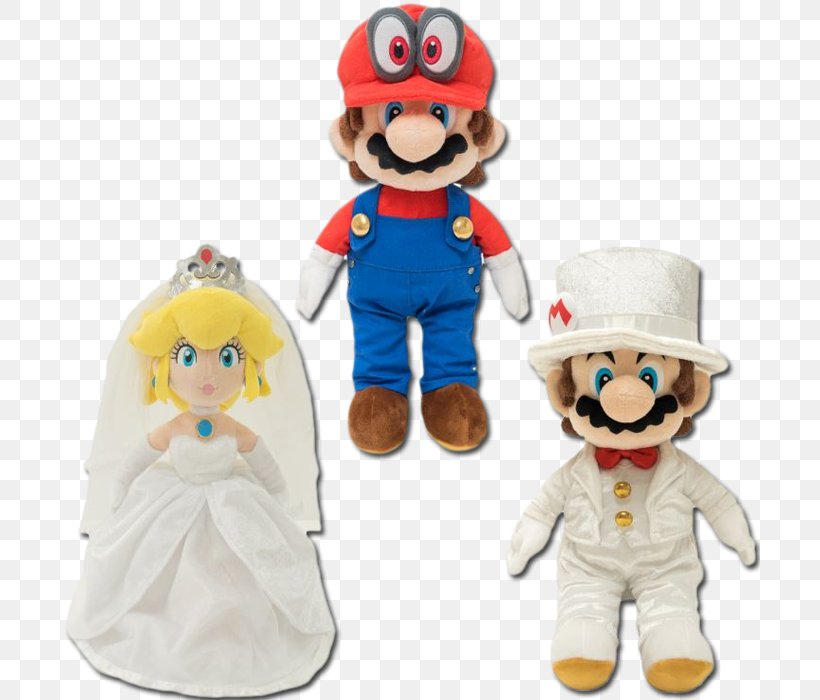 Super Mario Odyssey Princess Peach Stuffed Animals & Cuddly Toys Plush, PNG, 700x700px, Super Mario Odyssey, Costume, Doll, Figurine, Fnac Download Free