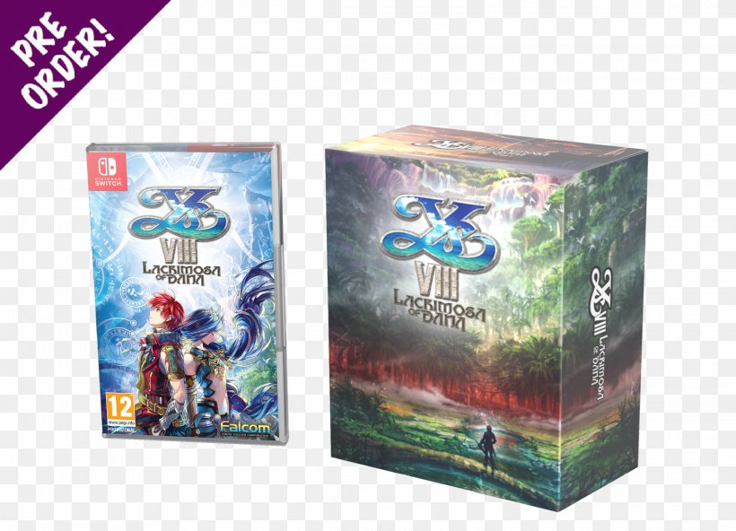 Ys VIII: Lacrimosa Of Dana Nintendo Switch Ys I: Ancient Ys Vanished Namco Museum Bayonetta 2, PNG, 2280x1648px, Ys Viii Lacrimosa Of Dana, Bayonetta 2, Downloadable Content, Game, Games Download Free