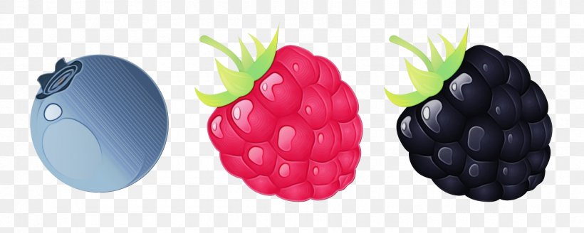 Berry Blackberry Fruit Raspberry Rubus, PNG, 1800x720px, Watercolor, Berry, Blackberry, Food, Fruit Download Free