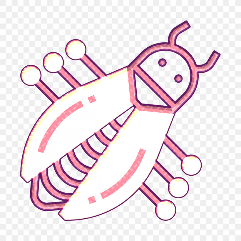 Bug Icon Cyber Crime Icon, PNG, 1202x1202px, Bug Icon, Cartoon, Coloring Book, Cyber Crime Icon, Line Art Download Free