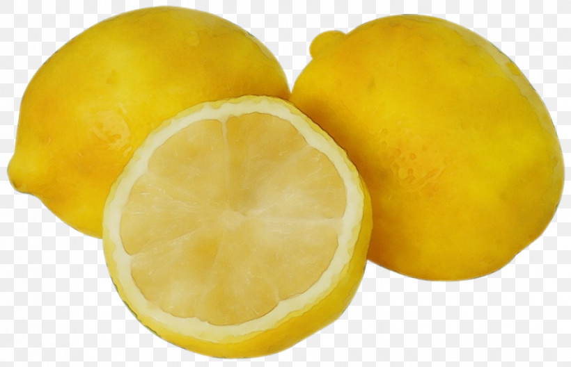 Citron Meyer Lemon Sweet Lemon Lemon Lime, PNG, 850x548px, Watercolor, Citron, Fruit, Grapefruit, Lemon Download Free