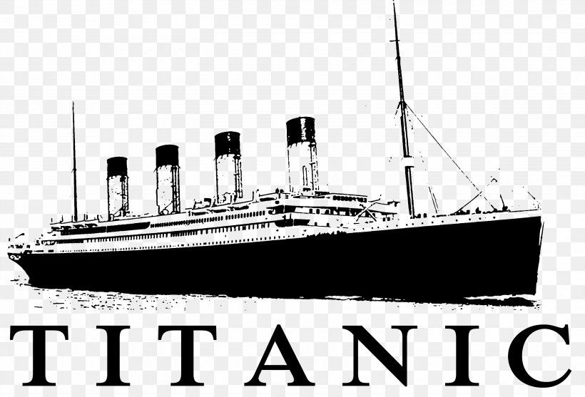 Sinking Of The RMS Titanic YouTube Iceberg Southampton, PNG, 3000x2038px, Sinking Of The Rms Titanic, Art, Black And White, Brand, Cruise Ship Download Free
