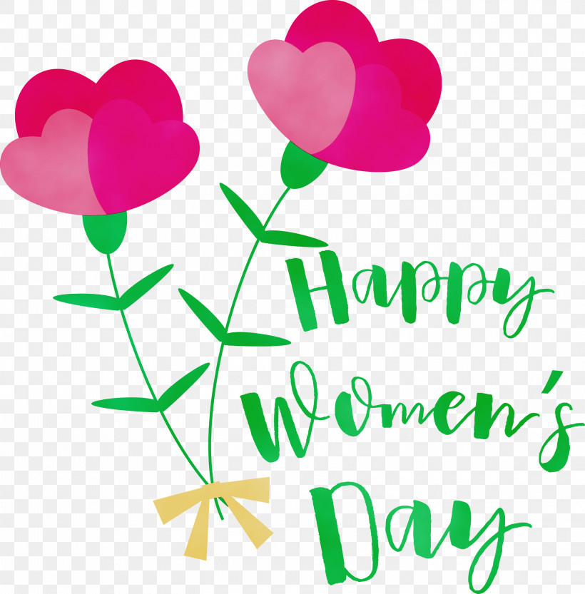 Floral Design, PNG, 2950x3000px, Happy Womens Day, Balloon, Cut Flowers, Floral Design, Flower Download Free