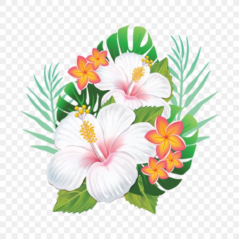 Hawaii Clip Art Vector Graphics Flower, PNG, 1024x1024px, Hawaii, Artificial Flower, Botany, Bouquet, Chinese Hibiscus Download Free