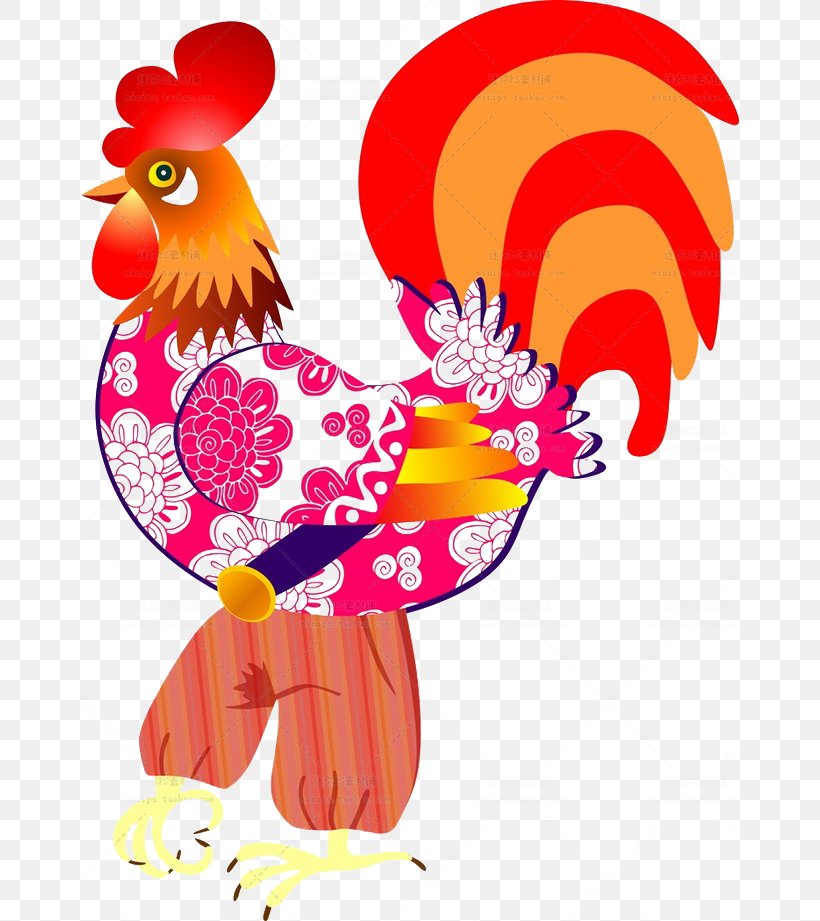 Rooster Chicken Illustration, PNG, 658x921px, Rooster, Art, Beak, Bird, Calendar Download Free