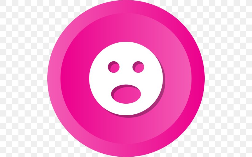 Smiley Emoticon Icon, PNG, 512x512px, Smiley, Avatar, Emoticon, Magenta, Mouth Download Free