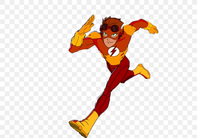 Kid Flash Wally West, PNG, 1000x700px, Flash, Animation, Art, Cartoon, Fictional Character Download Free