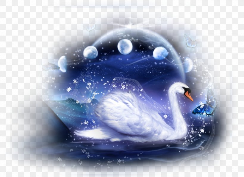 Swan, PNG, 1280x933px, Blue, Color, Earth, Highdefinition Television, Mobile Phones Download Free