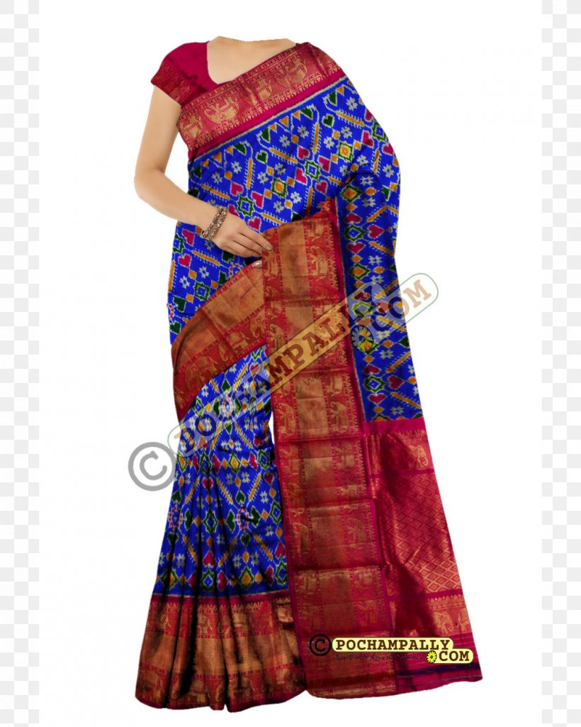 Sari Pochampally Saree Ikat Silk Handloom Saree, PNG, 1040x1300px, Sari, Bhoodan Pochampally, Clothing, Day Dress, Dress Download Free