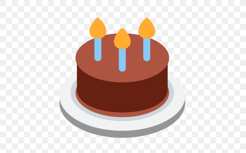 Chocolate Cake Cupcake Birthday Cake Emoji, PNG, 512x512px, Chocolate ...