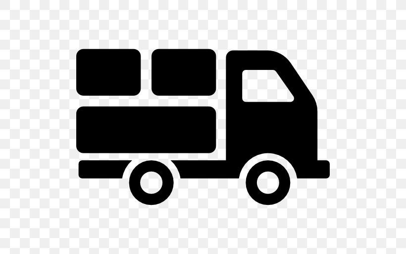 Delivery Freight Transport Logistics Service, PNG, 512x512px, Delivery, Area, Black, Black And White, Brand Download Free