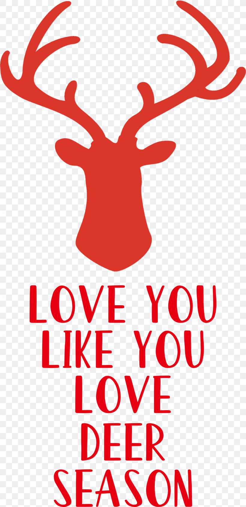 Love Deer Season, PNG, 1459x3000px, Love, Antler, Deer, Line, Logo Download Free